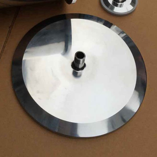 Концевая заглушка Triclamp 6 "для пищевых продуктов с трубкой NPT 1/4 "