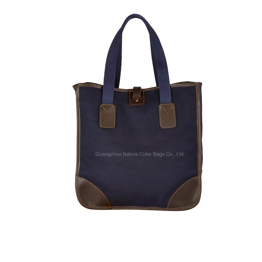Mens Light Leisure Canvas Tote Bag for Office Gear