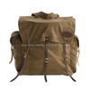 High-Capacity Leisure Waxed Canvas Backpack for Traveling
