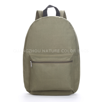 Simple lightweight polyester colorful backpack for college student