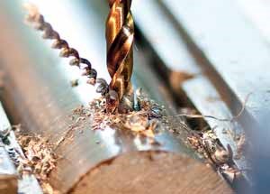 Bohren von Metall HSS-Betriebsanleitung