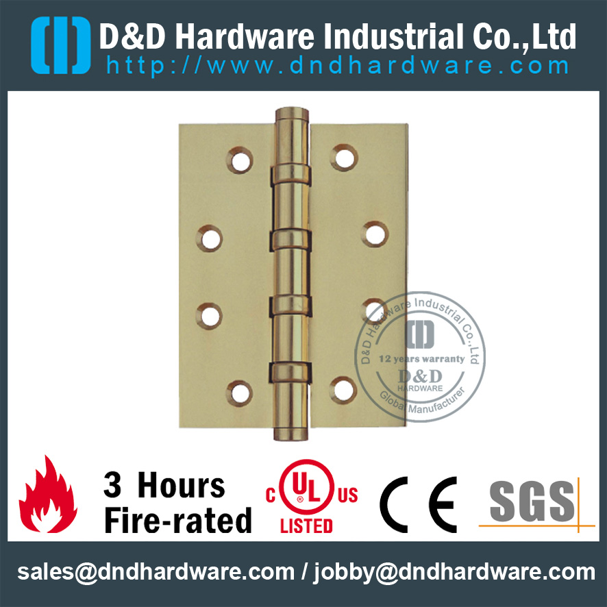 DDBH006 Solid Brass 4 Hardware de bobina de rodamiento de bolas D&D