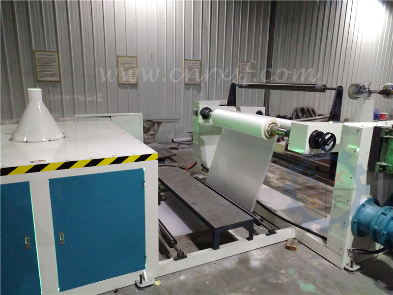 EVA extrusion coating machine with UV device for PET card protection film