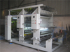 Rotogravure yellow & black warning tape printing machine