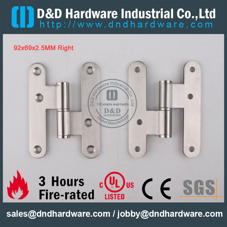 D & D Hardware-Europa Market SS304 Round Corner H Dobina DDSS019