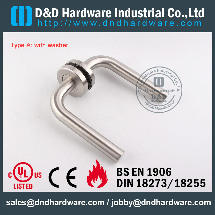 D & D Hardware-Stainless Steel Door Lever Menangani DDTH002