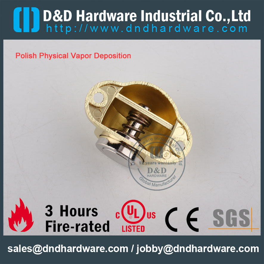 D & D Hardware-CE Euro Interior Fechadura magnética DDDS031
