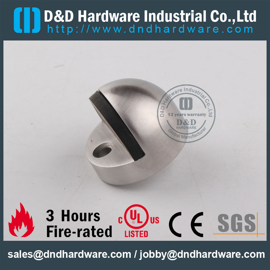 D & D Hardware-Acero inoxidable 304 tope de puerta DDDS002