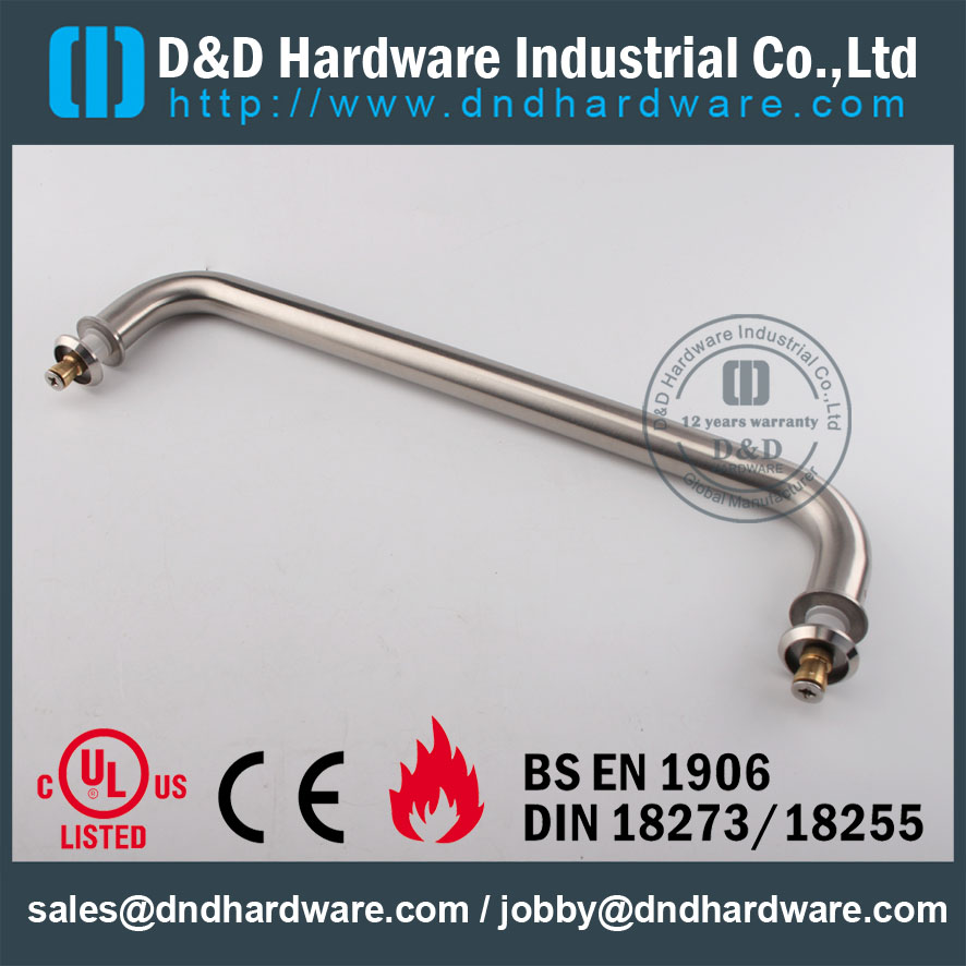 D & D Hardware-aço inoxidável porta puxador DDPH007
