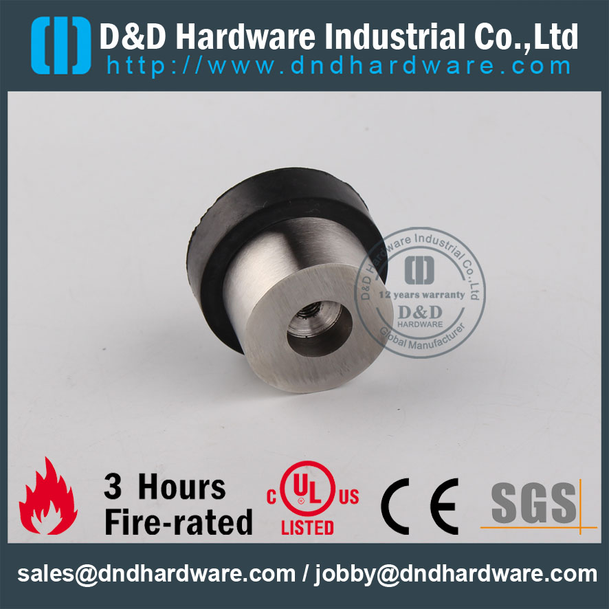 D & D Hardware-fogo Rated SS304 rolha de porta DDDS008