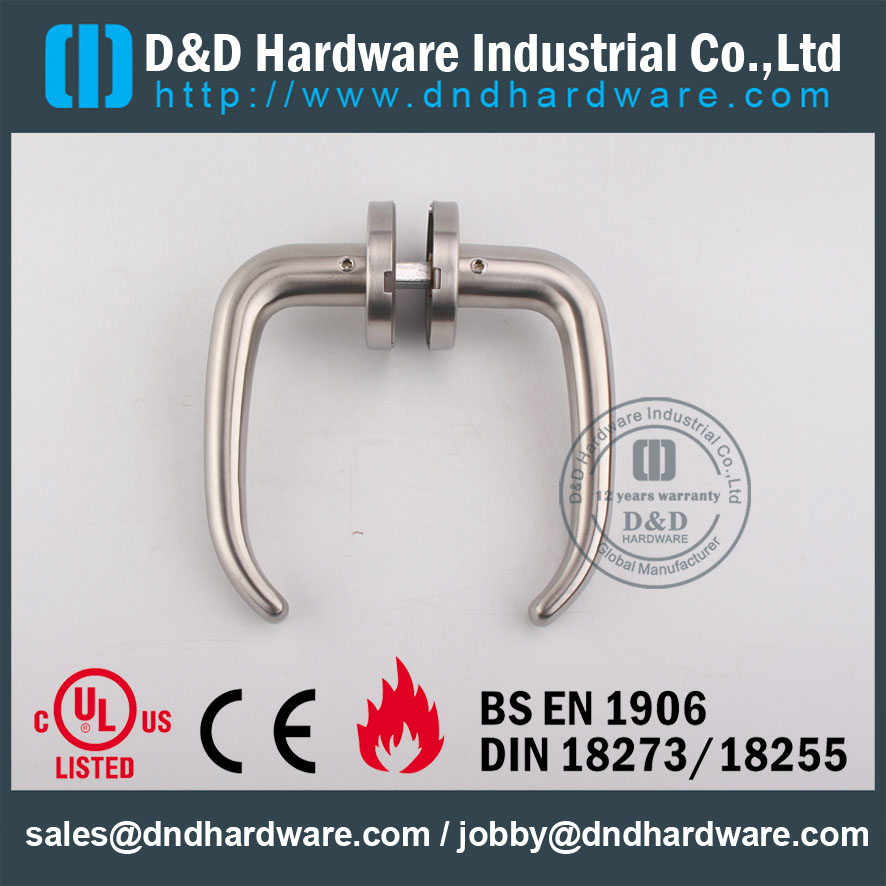 D & D ฮาร์ดแวร์ฮาร์ดแวร์สถาปัตยกรรม Solid Door handle DDSH004