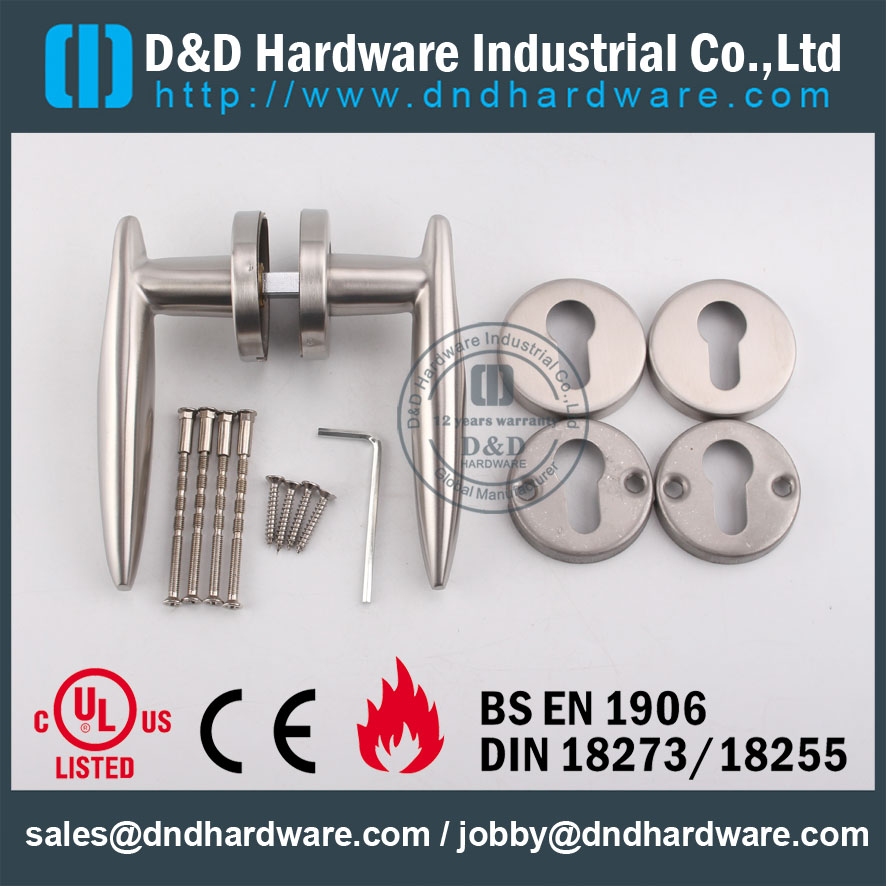 D & D Hardware-Construção Hardware Porta Sólida alavanca DDSH020