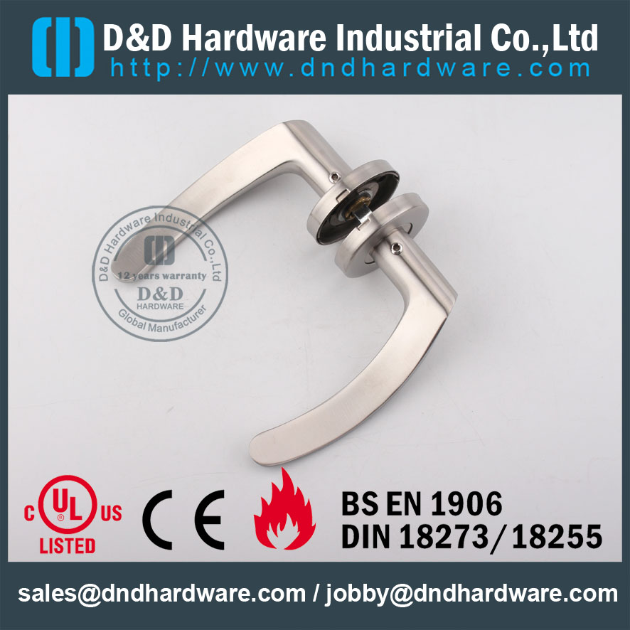 D & D Hardware-Modern interior Alavanca de porta DDSH013