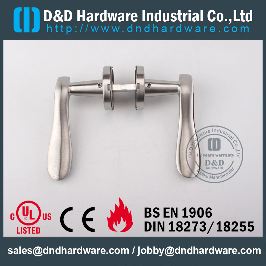 D & D Hardware-Design Europa alavanca de alavanca SS304 DDSH014