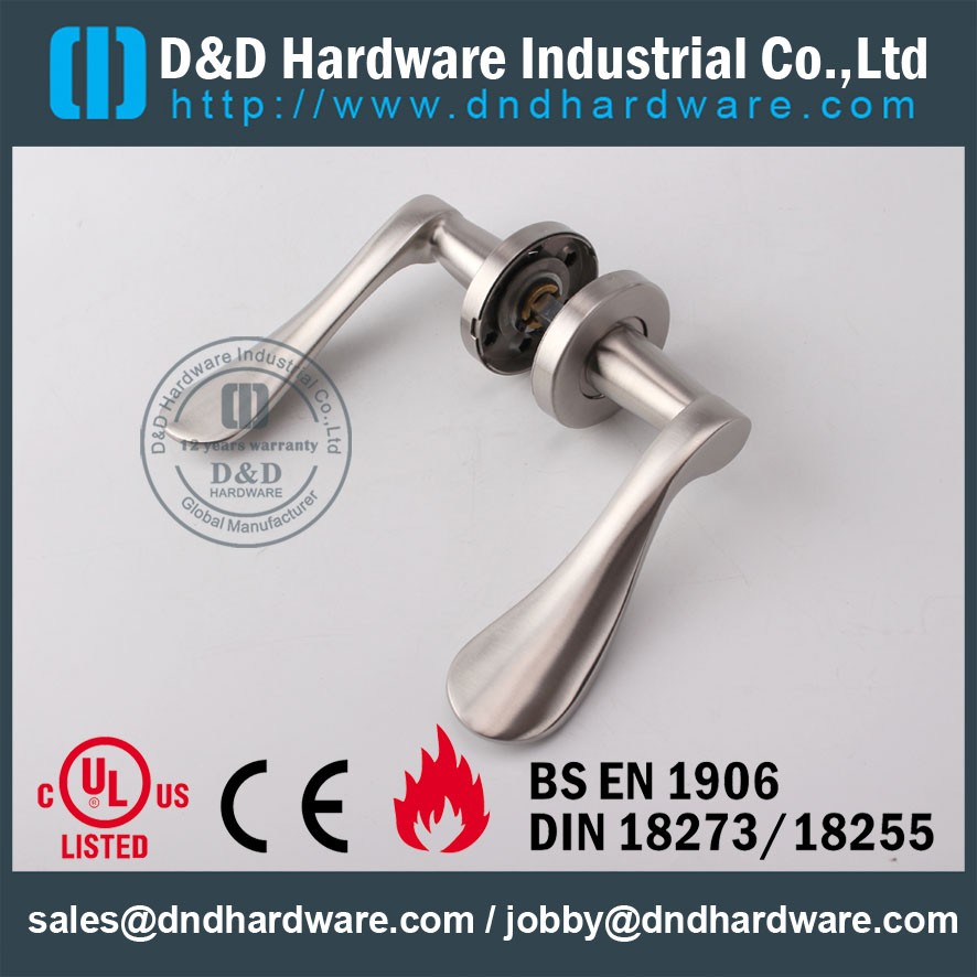 D & D Hardware-Modern interior Alavanca de porta DDSH012