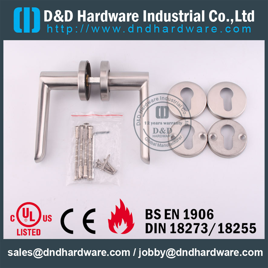 D & D Hardware-Manufatura Hardware SSS maçaneta da porta DDSH009