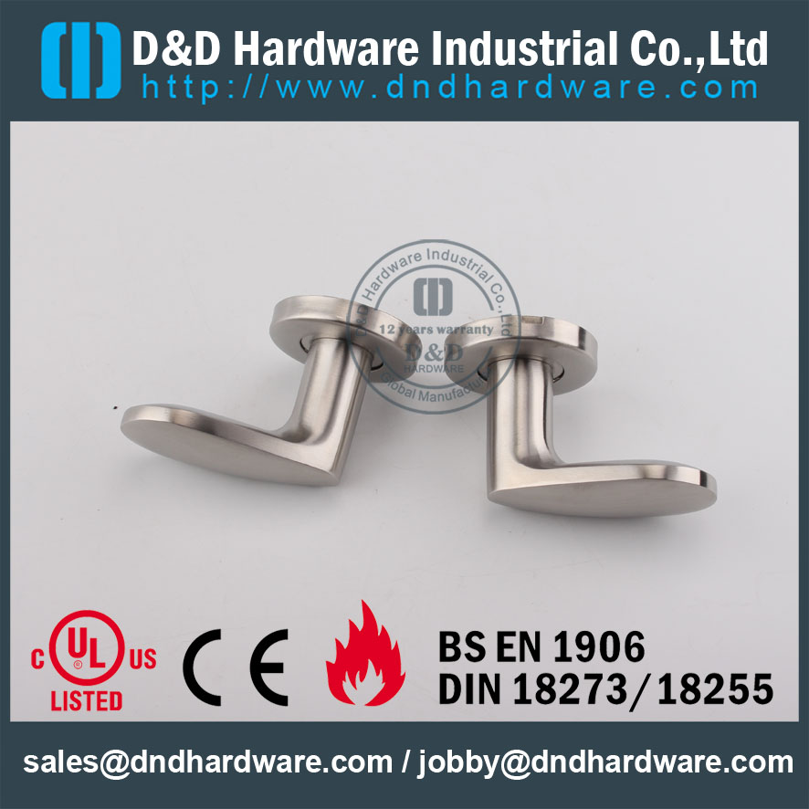D & D Hardware-aço inoxidável 304 maçaneta da porta DDSH038