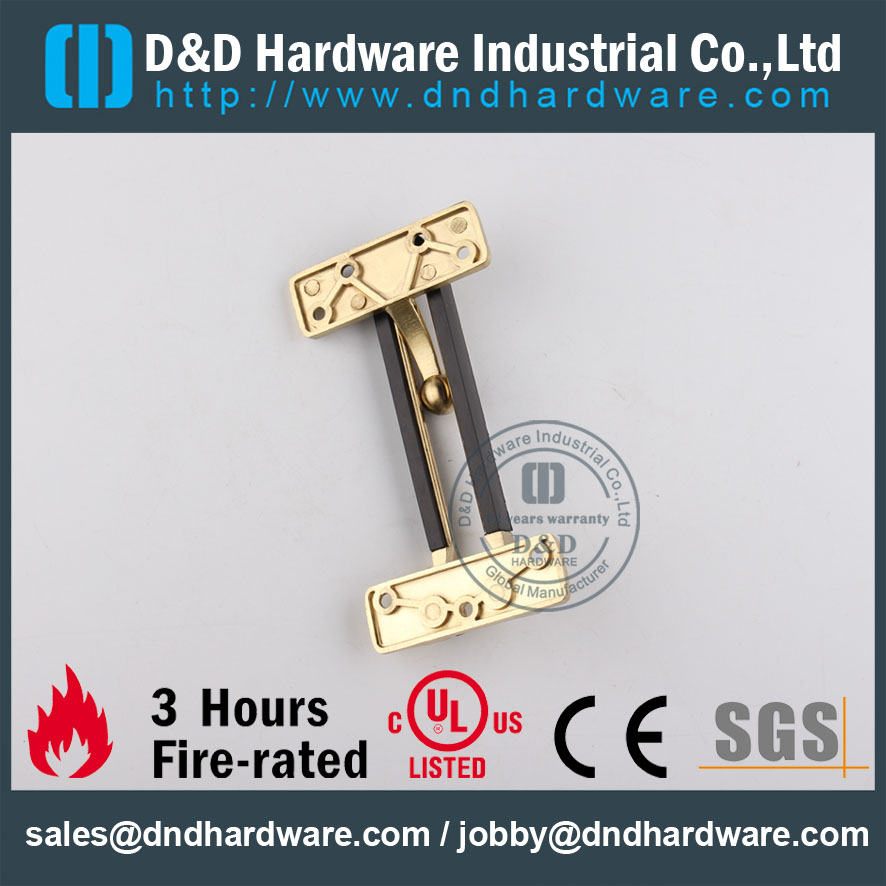 D & D Hardware-porta de madeira grau SS304 porta guarda DDDG008