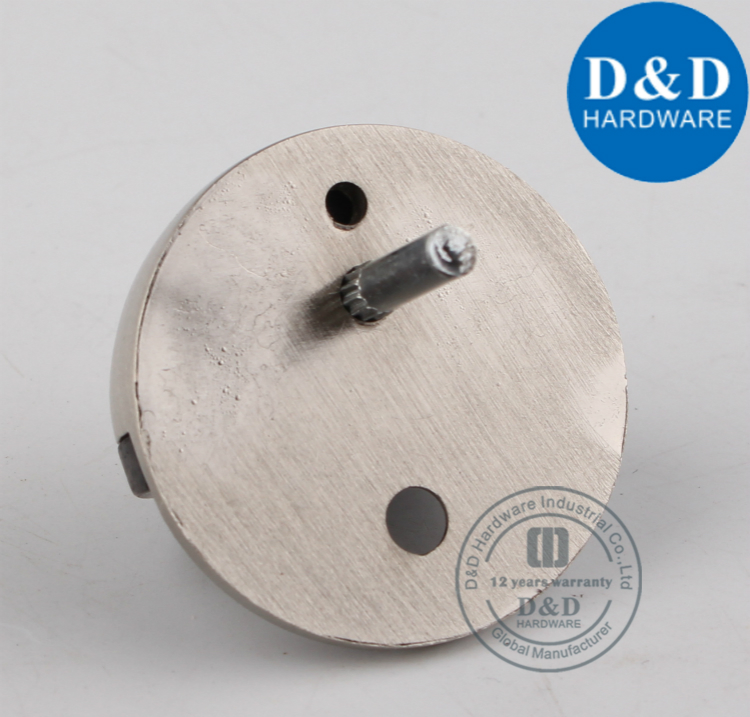 Hardware de parada y d de puerta de cromo