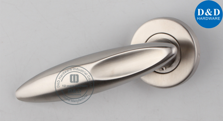 SUS316 Sólida L alavanca de forma Handle-D & D Hardware