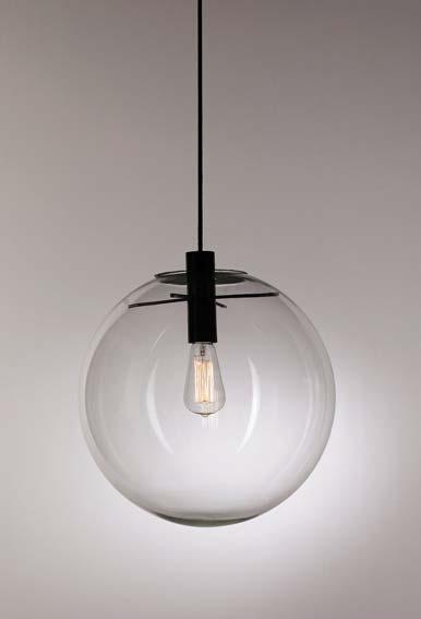 Изящный подвесной светильник с прозрачной стеклянной тенью (MD10540-1-300)