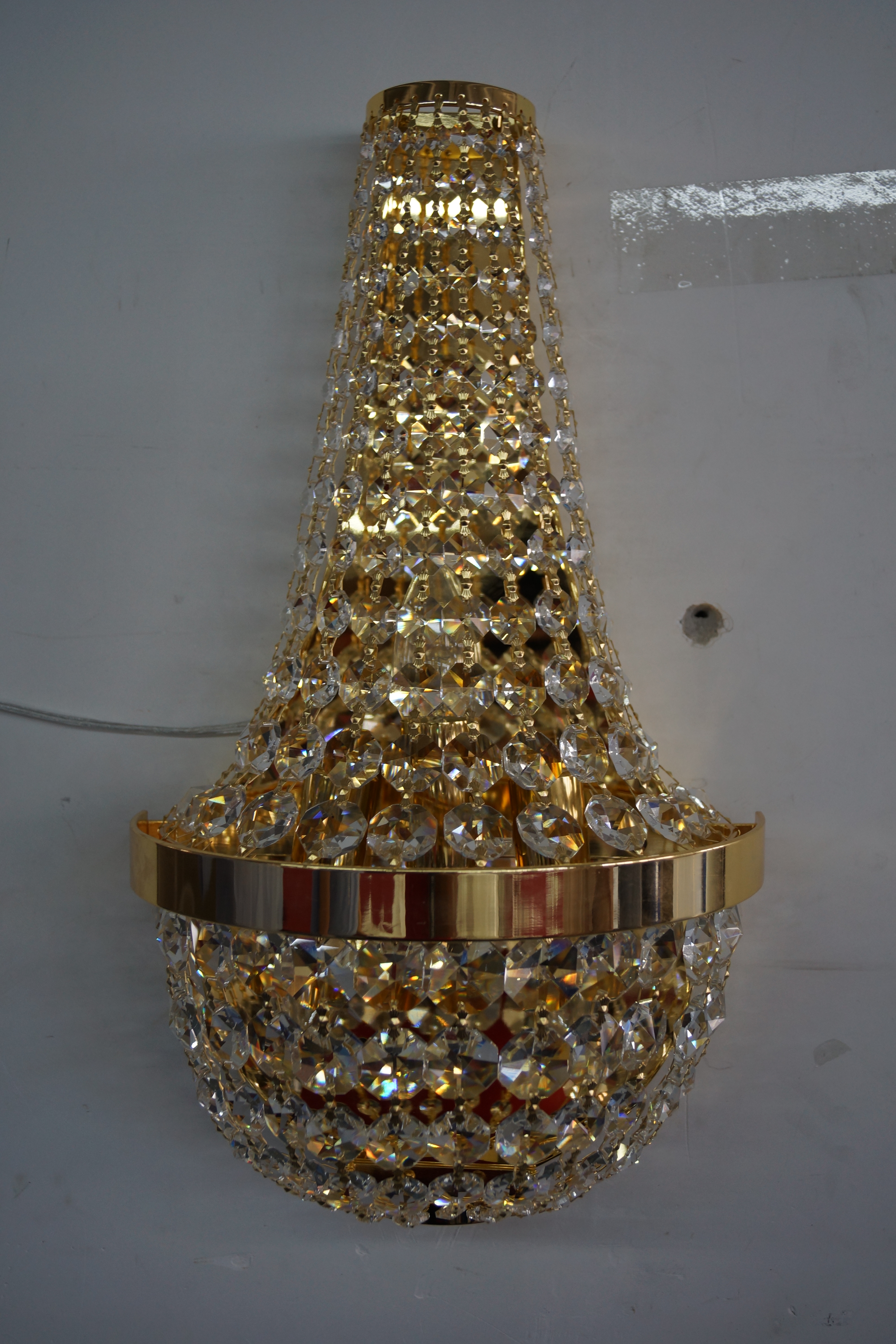 Современное декоративное настенное освещение Crystal (KA864)