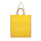 Fashionable Jute Shopping Bag with Cotton Handle and Strap