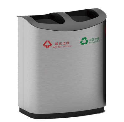 Rectangle waste can for European supermarket HW-510