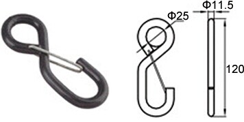 WHS2506 1' S フック BS:1500KG/3300LBS - Dawson Group Ltd. - 中国メーカー、サプライヤー、工場