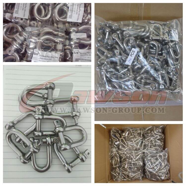 Grillete de acero inoxidable - Dawson Group Ltd. - Fabricante, proveedor y f&aacute;brica de China