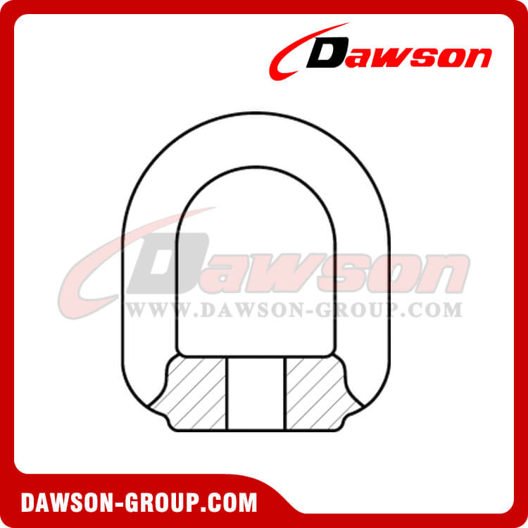 Lifting D Ring for Concrete Precast Element, lifting d ring, alloy steel lifting d ring