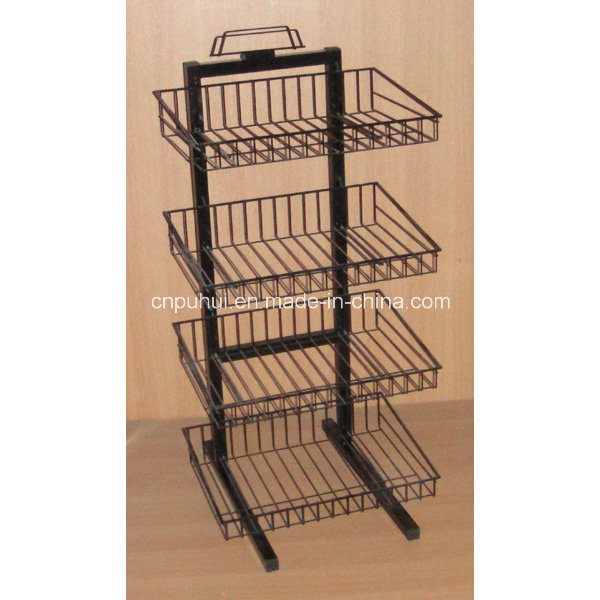 4 Tier Floor Basket Shelf (PHY324)