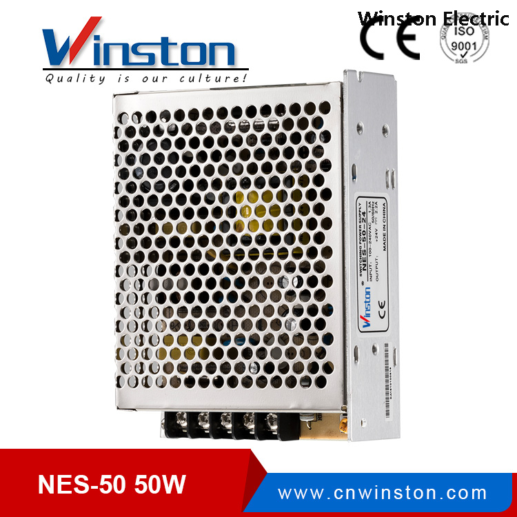 NES-50 50W Эффективный импульсный источник питания переменного тока с одним выходом