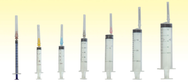Disposable Syringe in Hospital (model 1ml 2ml 2.5ml 3ml 5ml)