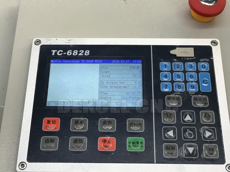 sistema de control oscilante de la m&aacute;quina del trazador de gr&aacute;ficos del cortador
