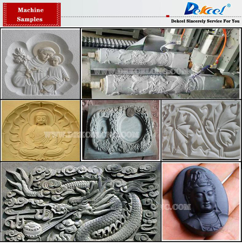 doblar las muestras de piedra principales de la m&aacute;quina de grabado