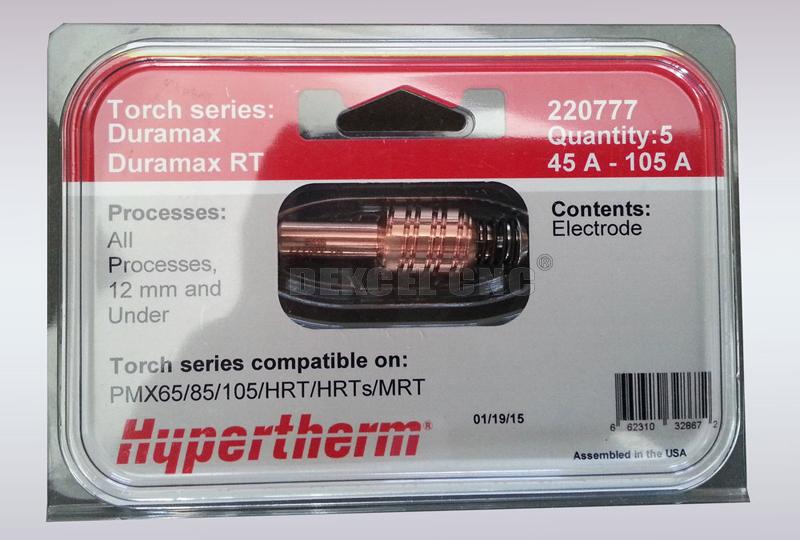 electrodo del plasma del hypertherm 65A