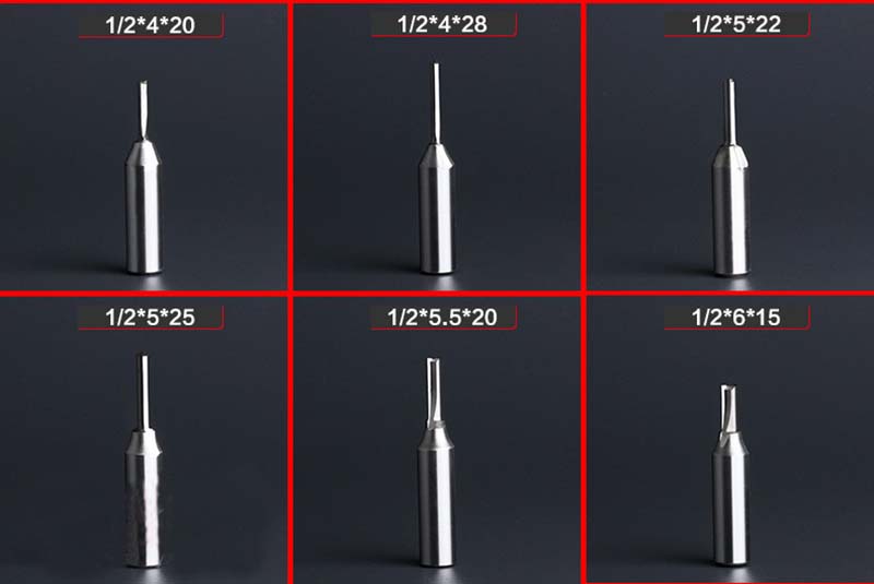 D&iacute;gito binario recto 4m m del TCT