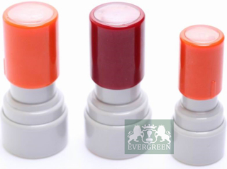 Pre inked flash stamps F-series Round F23 Imprint size: Dia.23mm