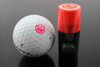 Plastic round golf ball stamps A11 Dia.11mm Indelible ink 