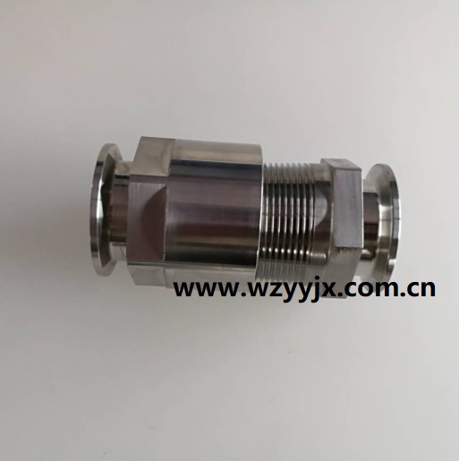 NPT Male Female Hexagon Clamped Adapter Stainless Steel