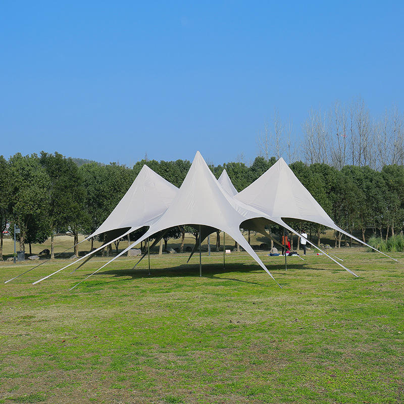 10m Outdoor Spider Shade Canopy Star Tent UV Proof Star Tents/ Outdoor Sun Shade Star Tent