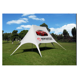 Customizable 10M*14M*5M Fire Retardant Oxford Customized Star Tent Star Display Tent Star & Spider Tent