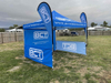 Custom-made Aluminum Folding Pop-up Tent Awning with Full-color Printing for Events and Promotions