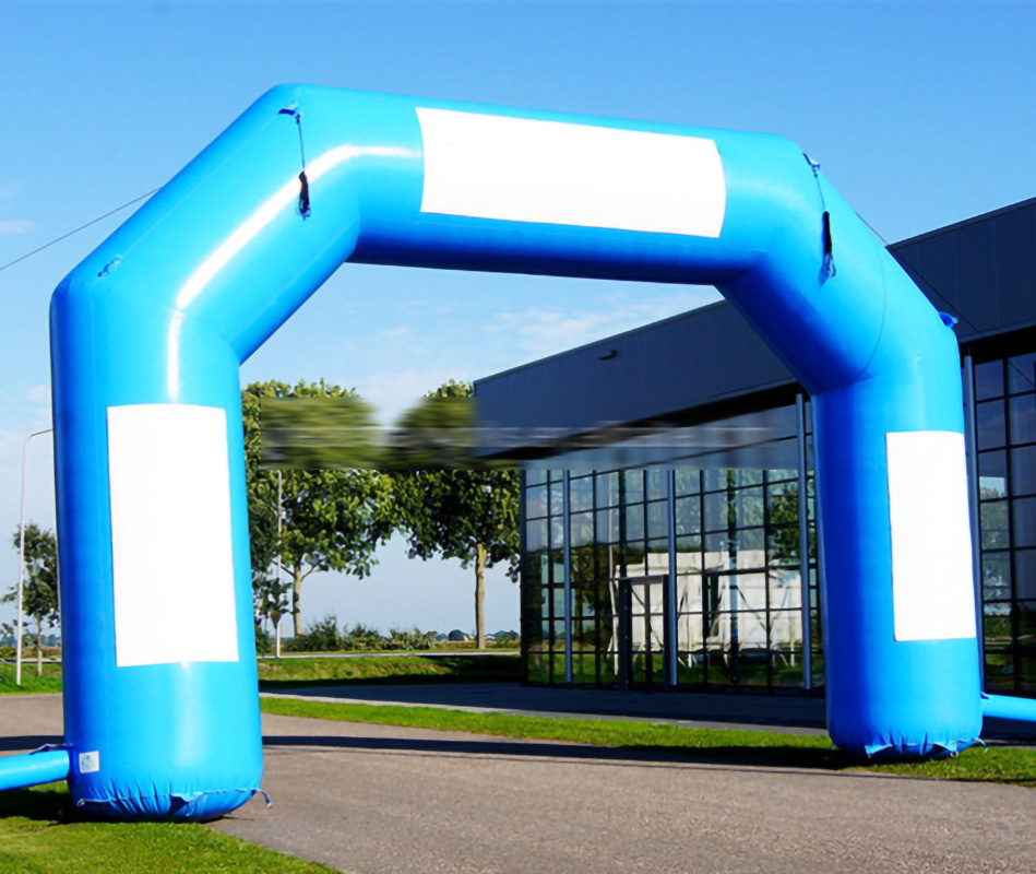 Rainbow Waterproof Durable Race Display Gate Arch for Outdoor Events Inflatable Advertising Solution for Sporting Activities