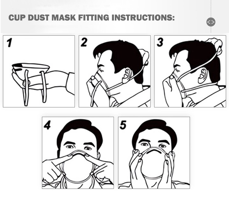CUP DUST MASK