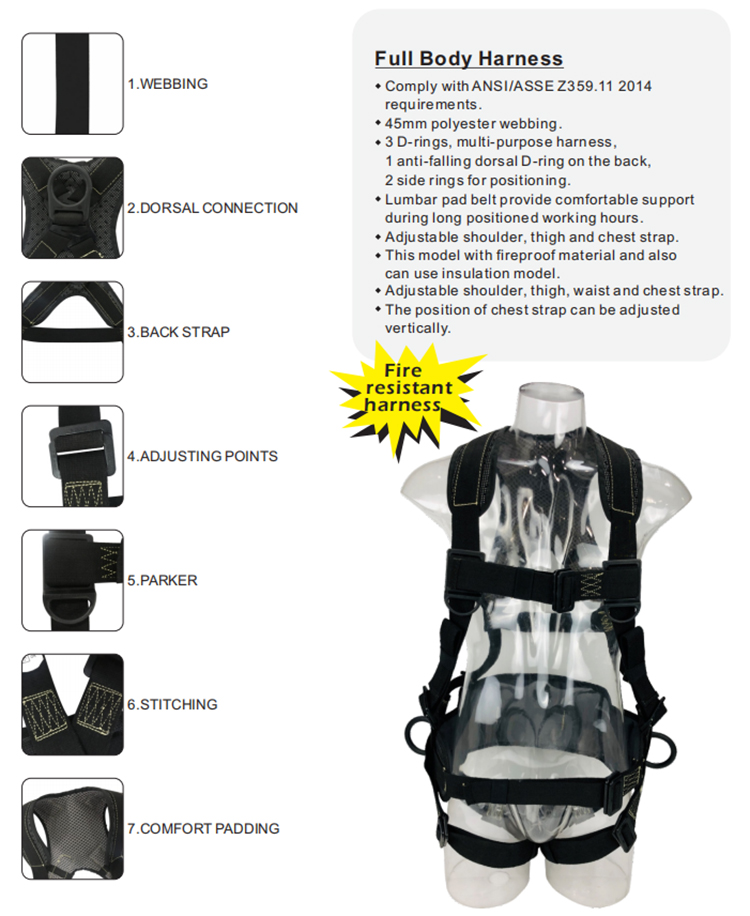 HSL5308 SAFETY HARNESS 2