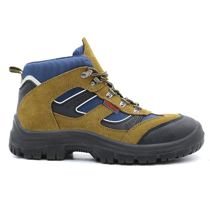 Anti Puncture Sport Type Safety Shoes Mid Cut Steel Toe