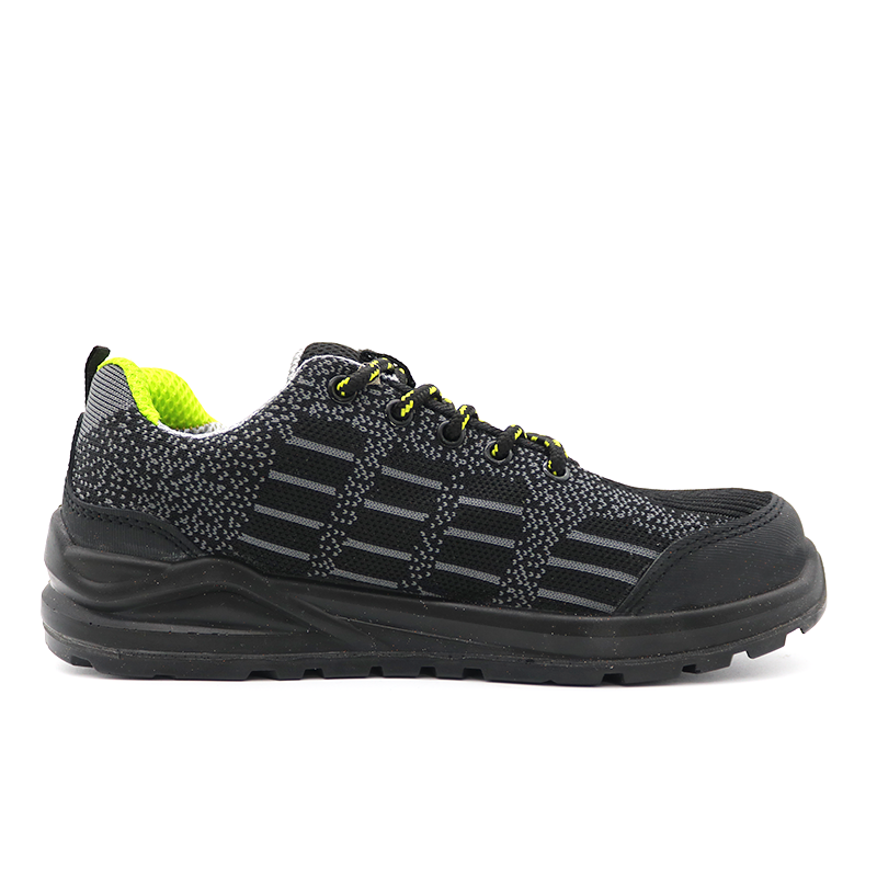 Anti-slip Breathable Steel Toe Work Safety Shoes for Men