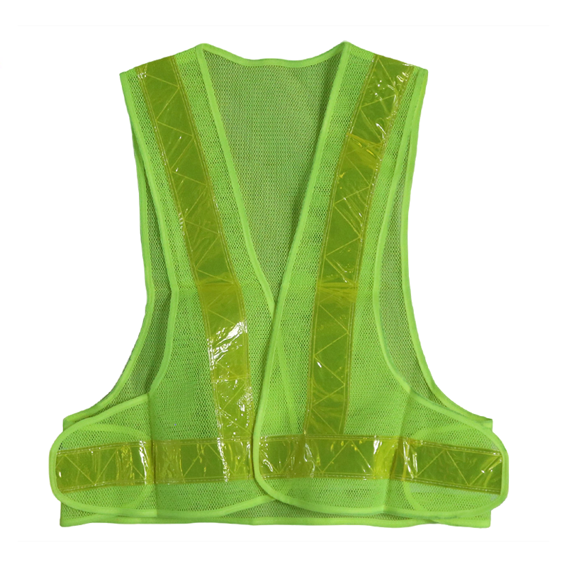 Green Mesh Netting Hi-vis Reflective Safety Vest for Construction - Buy ...